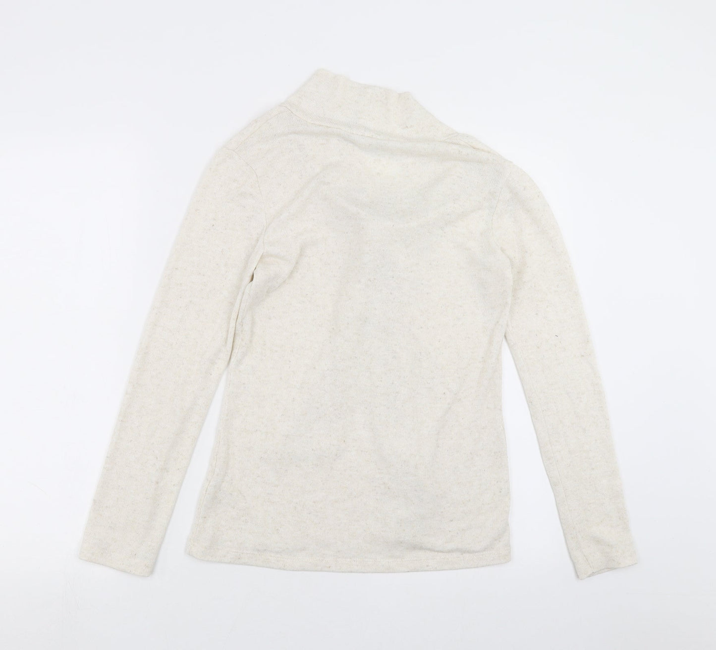 TU Womens Beige  Knit Pullover Jumper Size 8