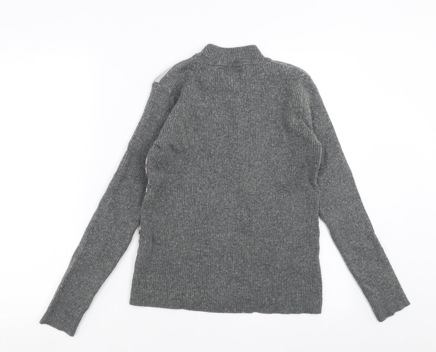 Womens UK Size 10 AFIBEL Grey Pullover Jumper