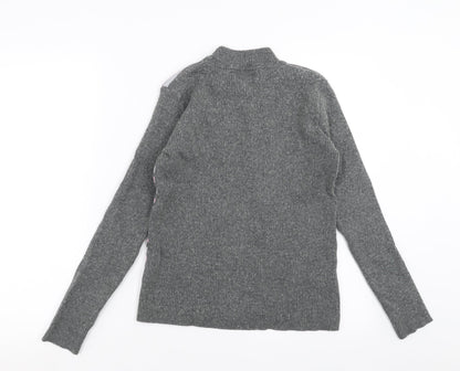 Womens UK Size 10 AFIBEL Grey Pullover Jumper