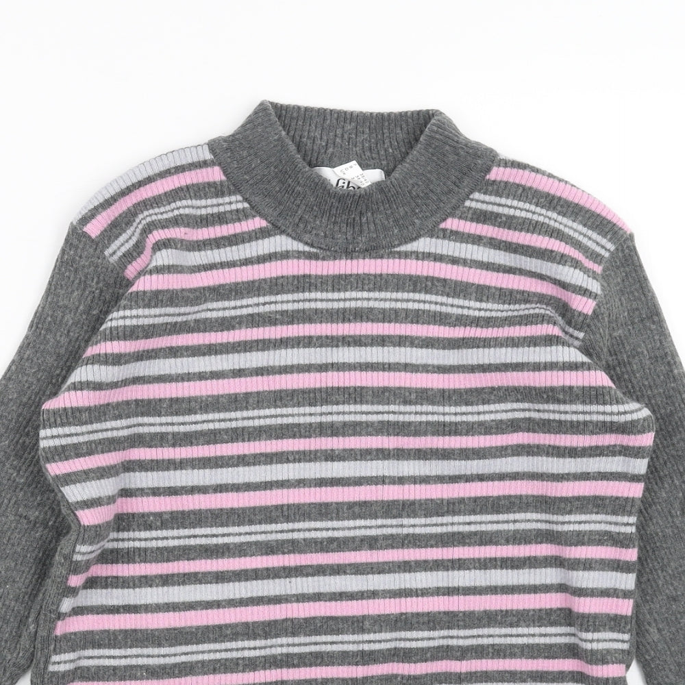 Womens UK Size 10 AFIBEL Grey Pullover Jumper
