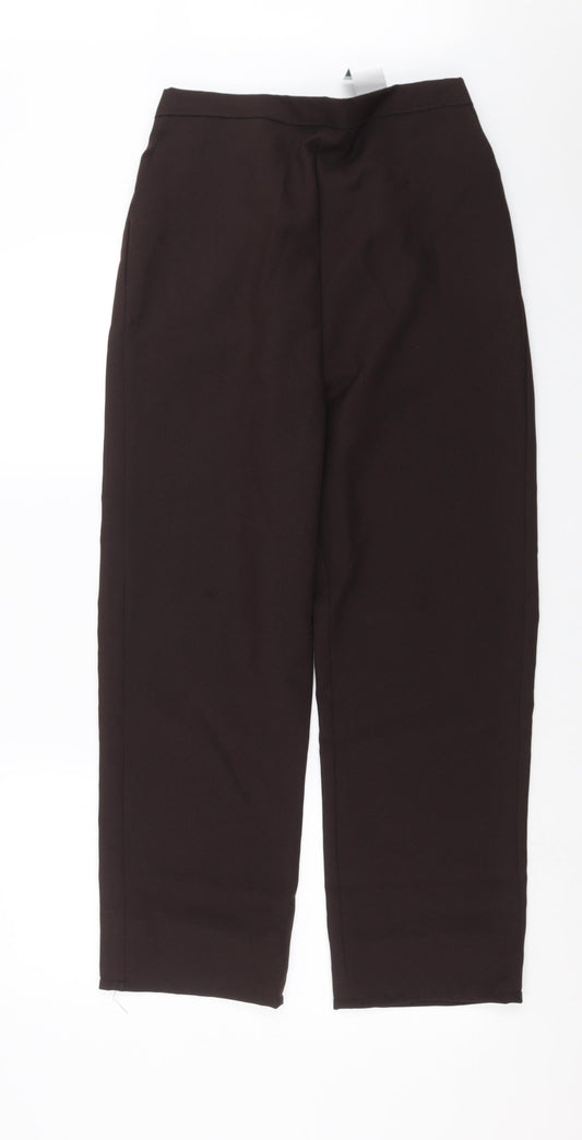 Womens UK Size 16 NSF Regular Fit  Brown Trousers