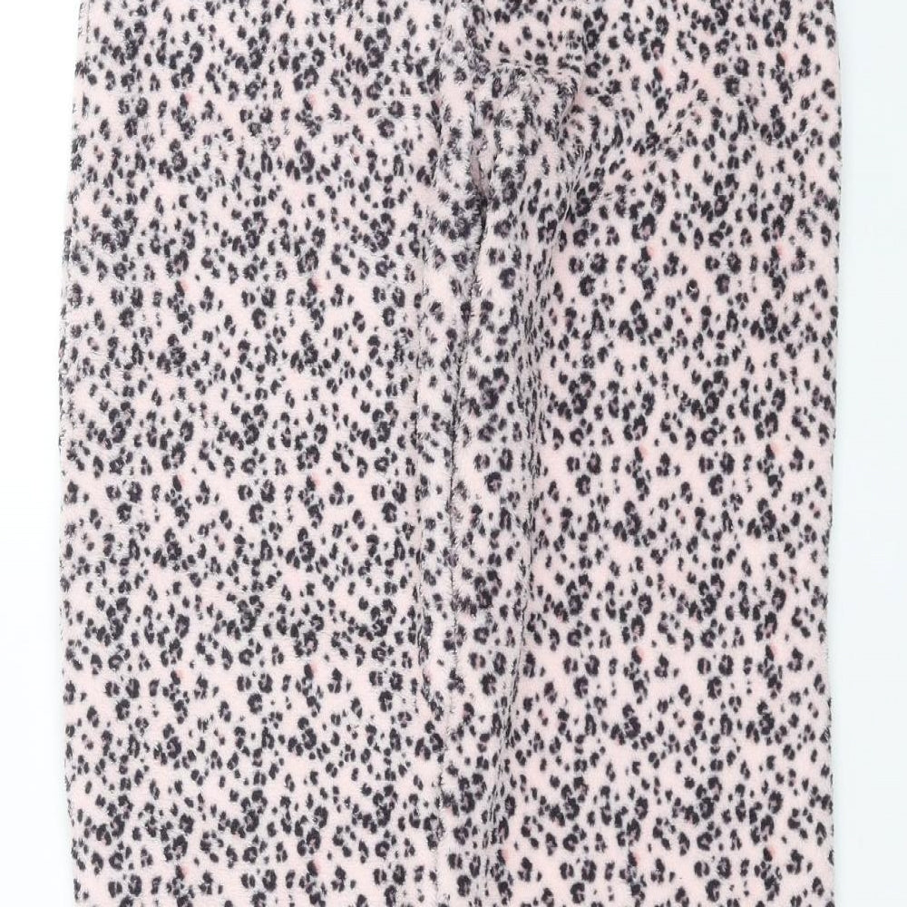 Love sleep Womens Pink Animal Print   Pyjama Pants Size 8
