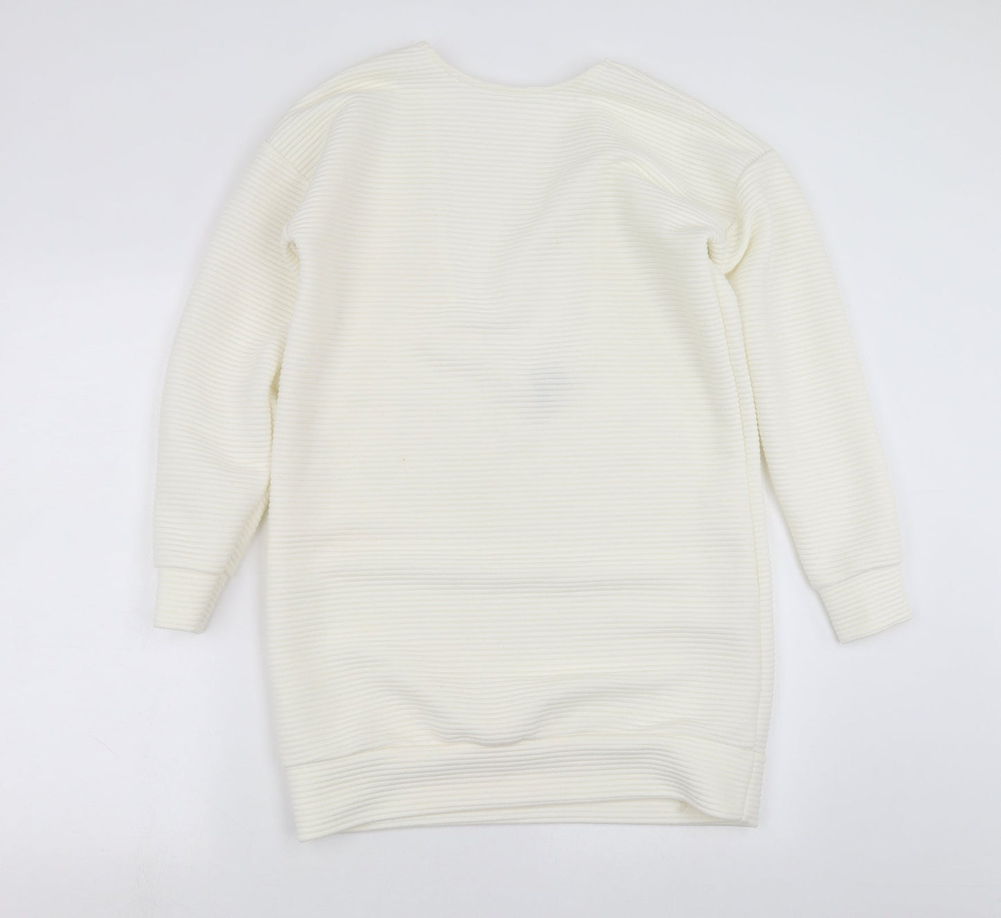 Womens UK Size 8 ASOS White Pullover Sweatshirt