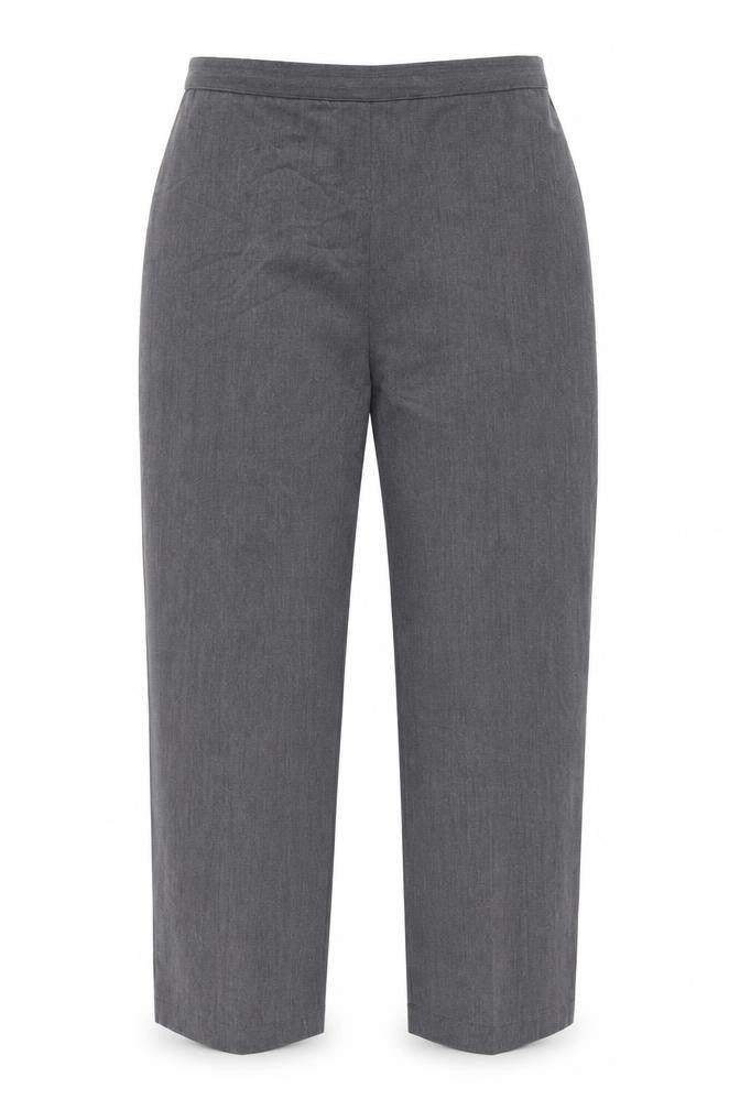 Womens UK Size 34 in Preworn Regular Fit  Grey Trousers