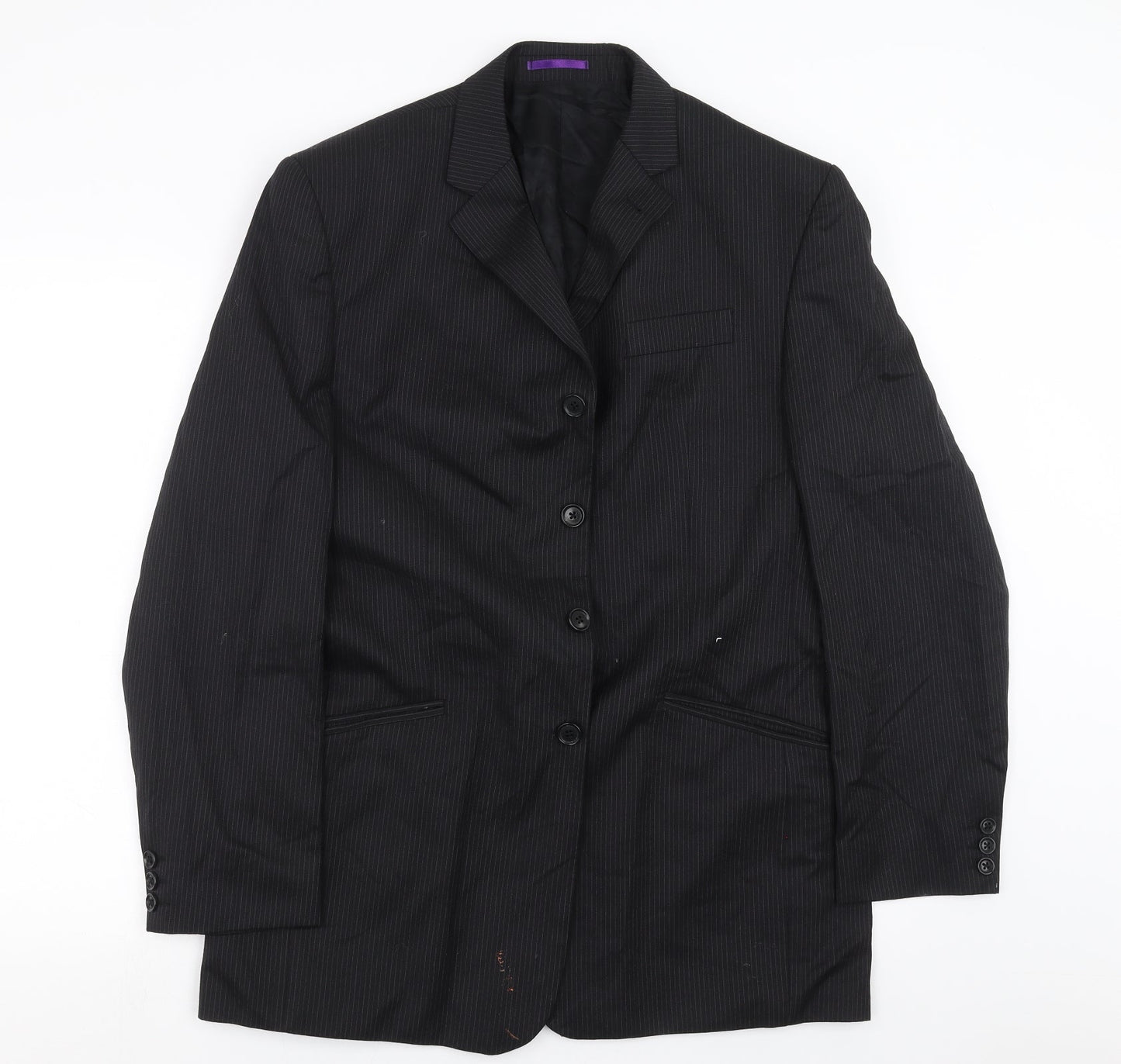 Mens UK Size 40 NEXT Regular Black Suit Jacket