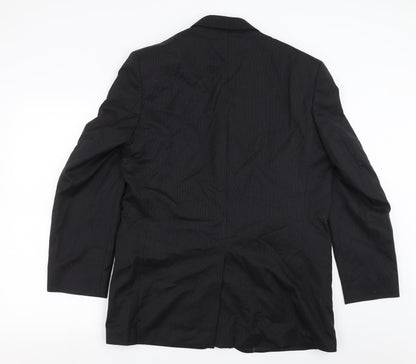 Mens UK Size 40 NEXT Regular Black Suit Jacket