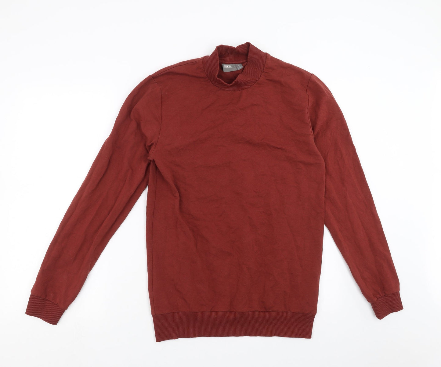 Mens UK Size M ASOS Brown Pullover Sweatshirt
