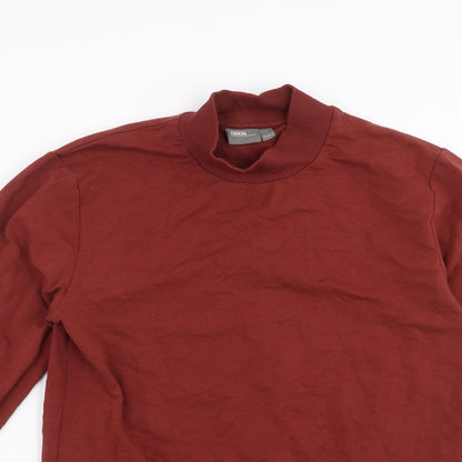 Mens UK Size M ASOS Brown Pullover Sweatshirt