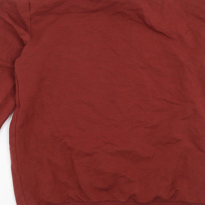 Mens UK Size M ASOS Brown Pullover Sweatshirt
