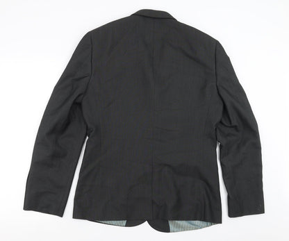 Mens UK Size 40 Goodsouls Regular Grey Suit Jacket