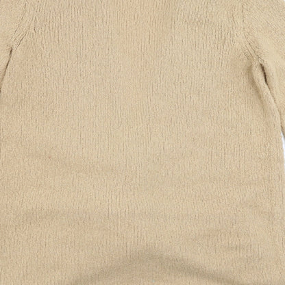 F&F Womens Beige  Knit Cardigan Jumper Size 12