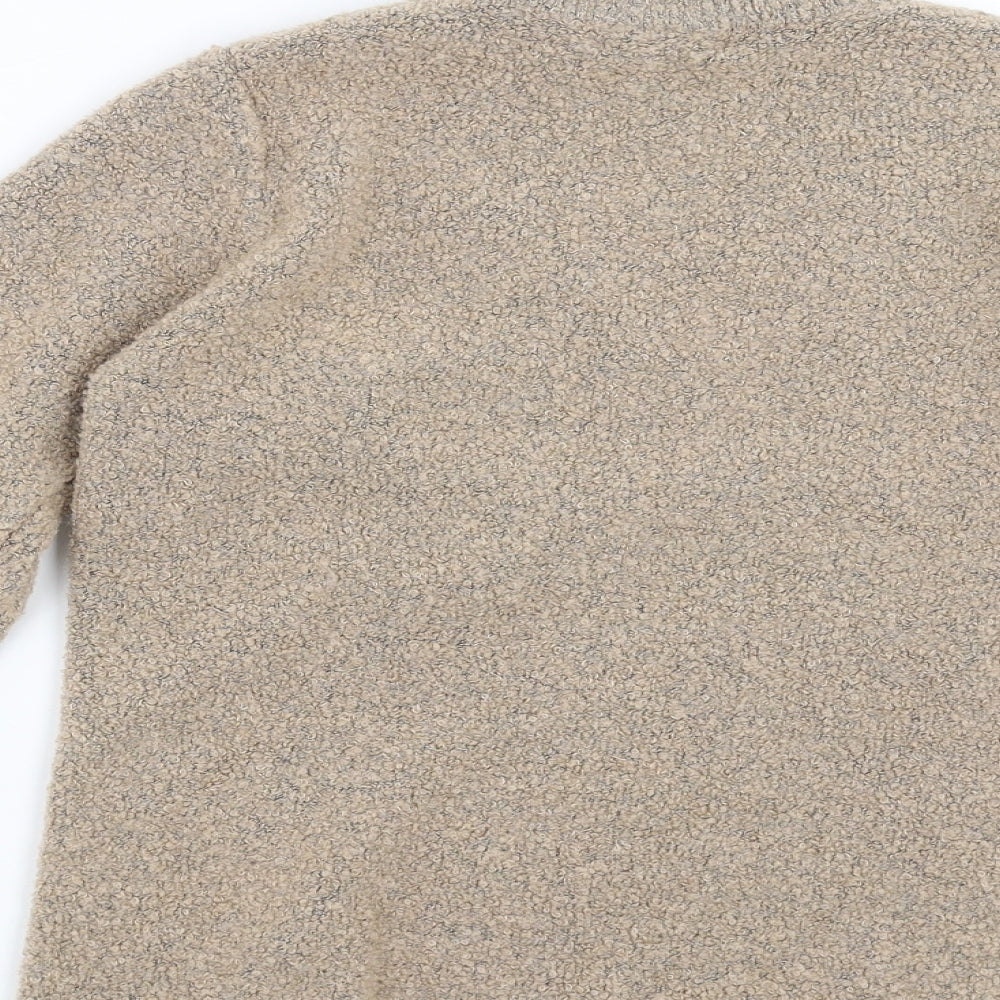 Womens UK Size M BM Beige Pullover Jumper