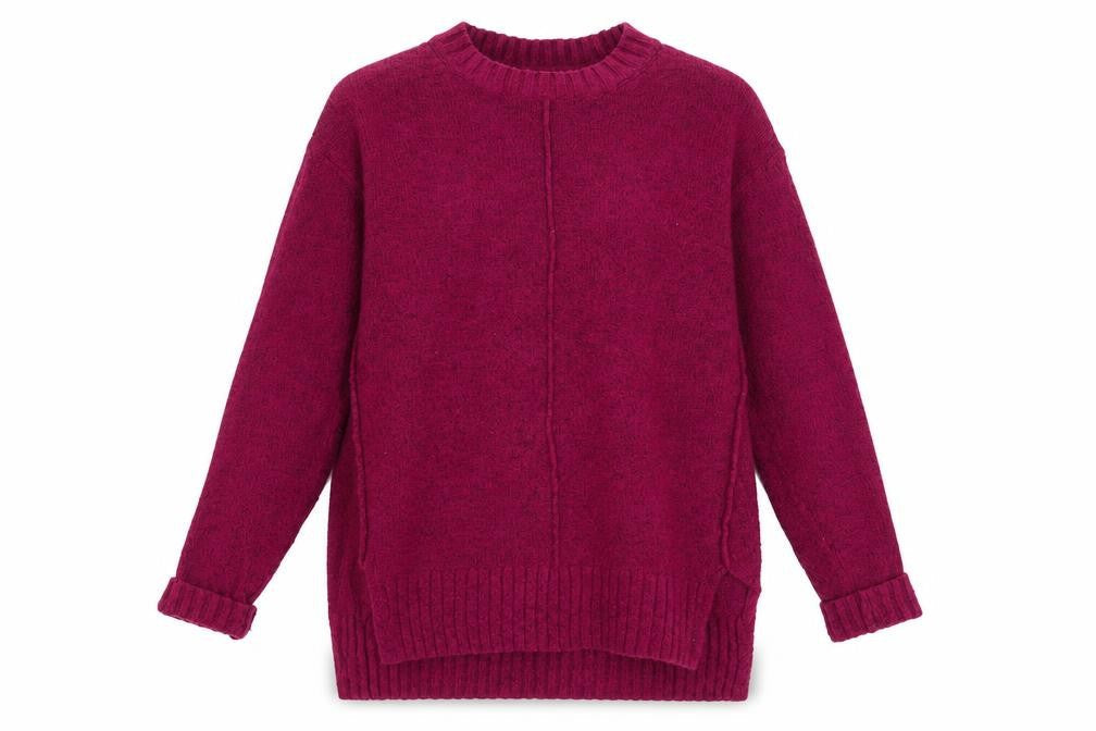 Marks & Spencer Womens Purple  Knit Pullover Jumper Size S