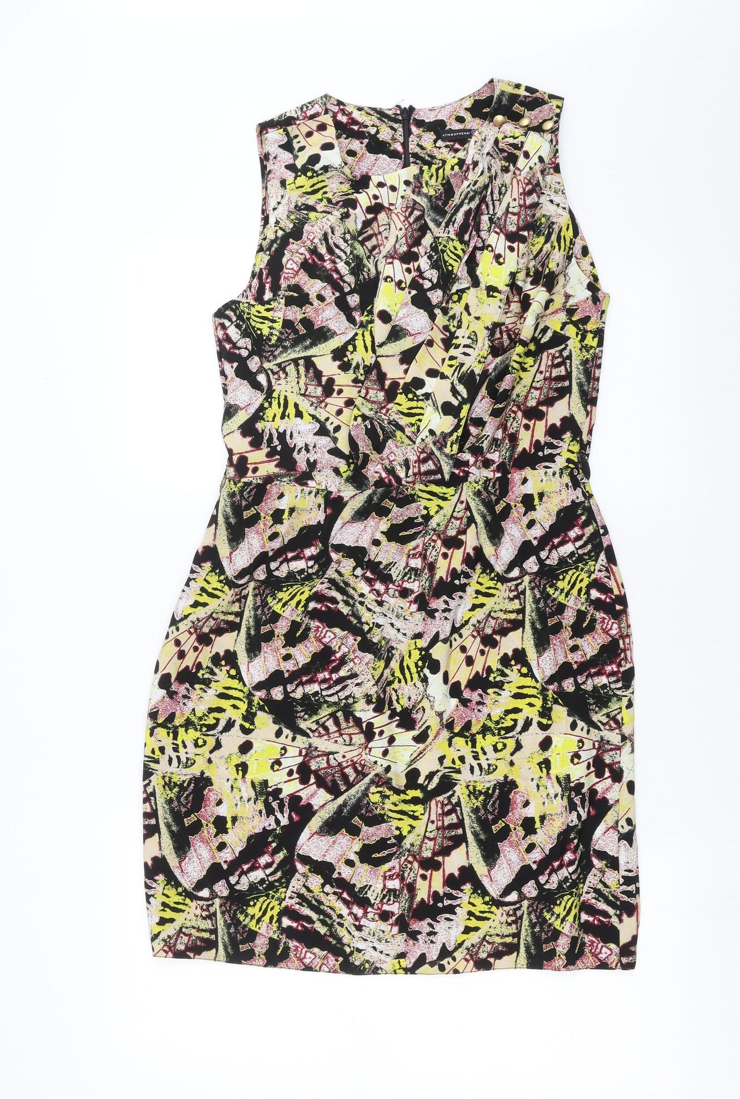 Primark Womens Multicoloured   Shift  Size 12  - Abstract Design