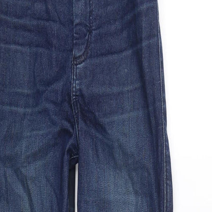 Topshop Womens Blue  Denim Jegging Jeans Size 25 L25 in