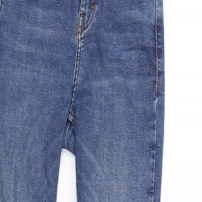 Topshop Womens Blue  Denim Skinny Jeans Size 26 L26 in