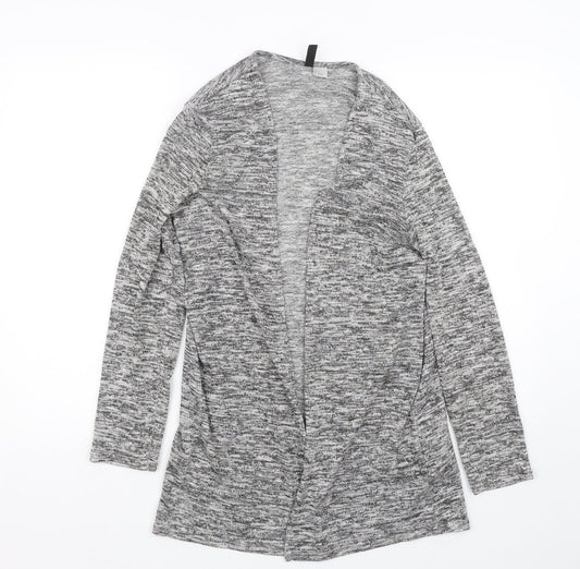Womens UK Size M H&M Grey Cardigan Jumper