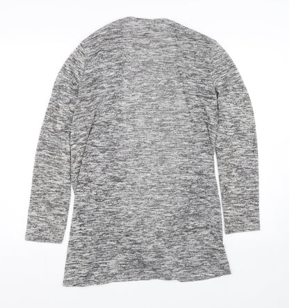 Womens UK Size M H&M Grey Cardigan Jumper