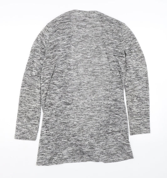 Womens UK Size M H&M Grey Cardigan Jumper