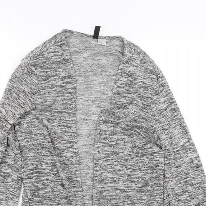 Womens UK Size M H&M Grey Cardigan Jumper