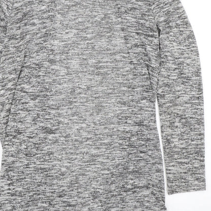 Womens UK Size M H&M Grey Cardigan Jumper