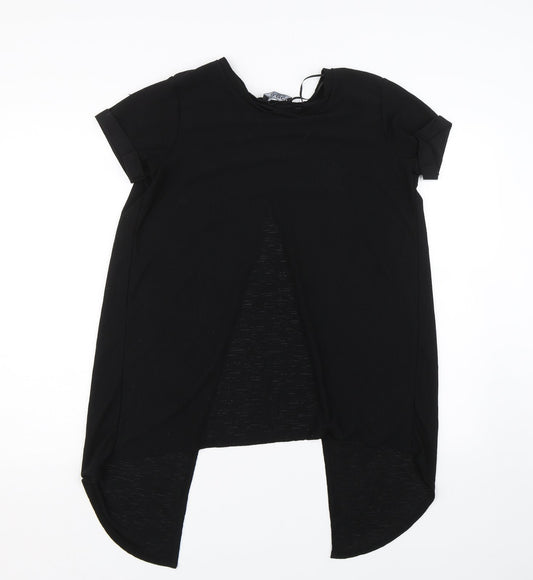 Womens UK Size 12 Select Black Basic T-Shirt