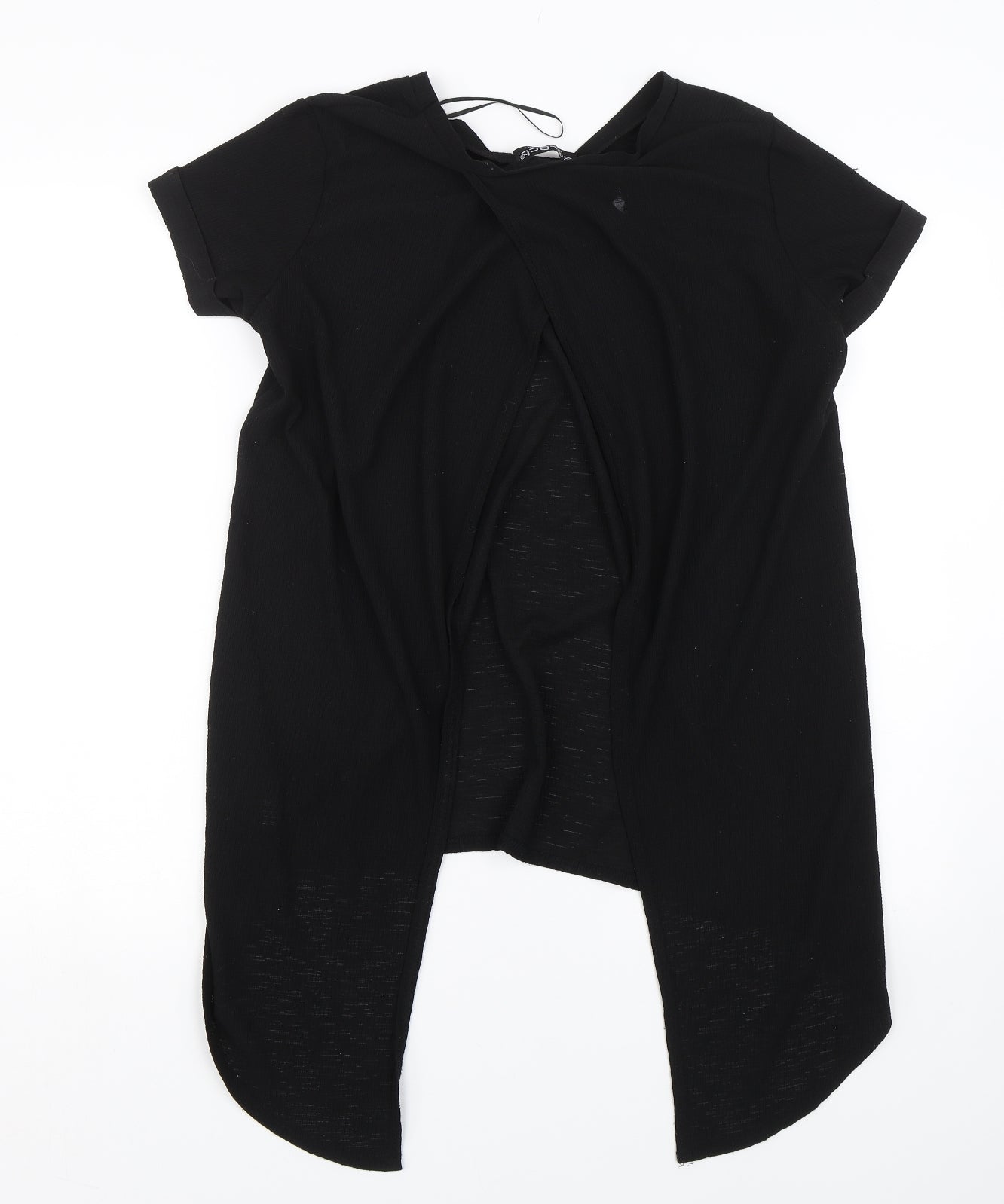 Womens UK Size 12 Select Black Basic T-Shirt
