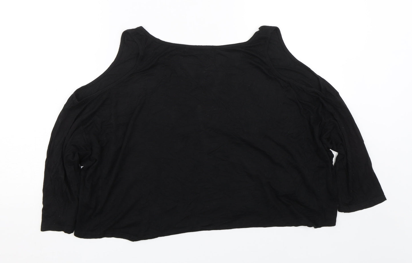 Boohoo Womens Black   Cropped Tank Size 12