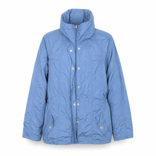 Laura Torelli Womens Blue   Rain Coat Coat Size 12