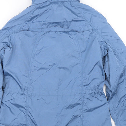 Laura Torelli Womens Blue   Rain Coat Coat Size 12
