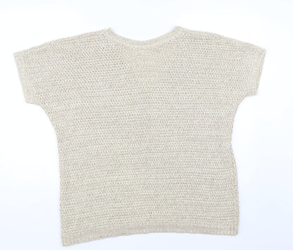 TU Womens Beige   Pullover Jumper Size 16