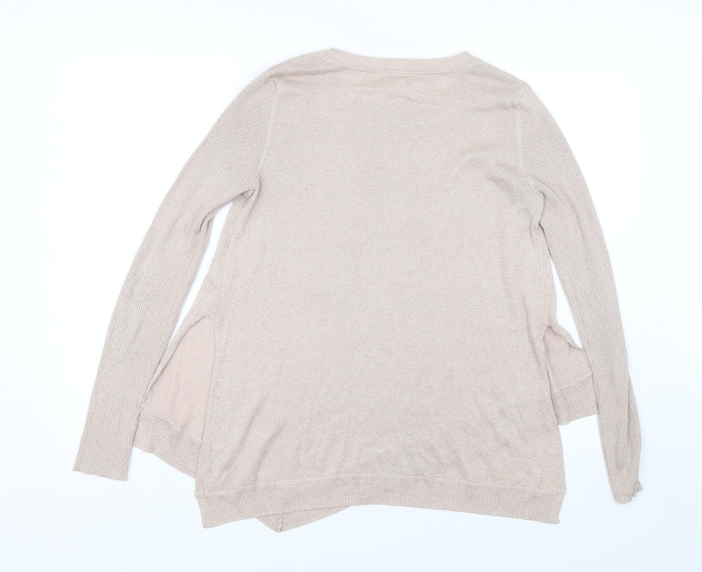 Womens UK Size M Retrology Pink Pullover Jumper