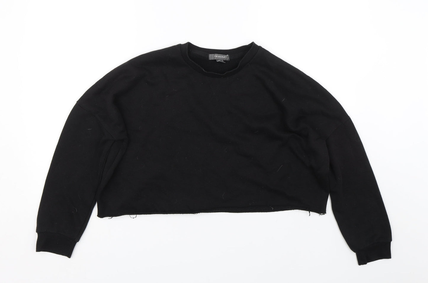 Primark Womens Black   Pullover Sweatshirt Size XS