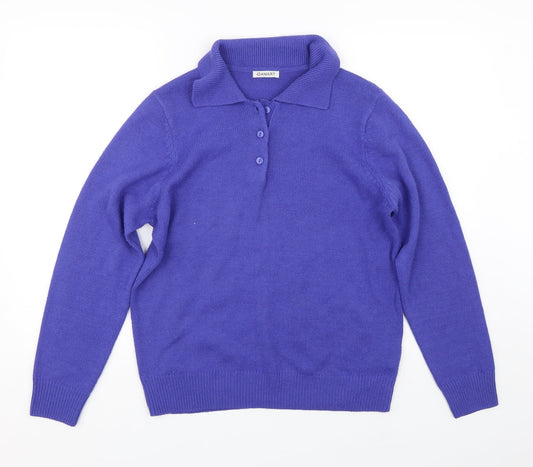 Damart Womens Black   Pullover Jumper Size 10