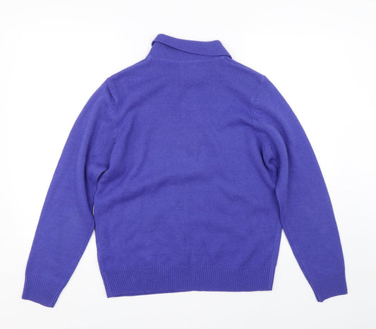 Damart Womens Black   Pullover Jumper Size 10