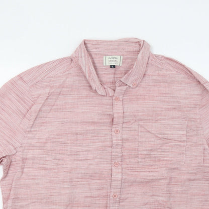 George Mens Red    Button-Up Size L  - 44inch