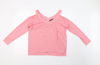 Primark Womens Pink   Pullover Sweatshirt Size 14