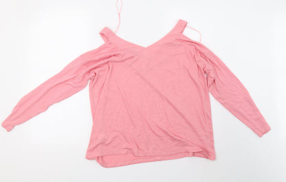 Primark Womens Pink   Pullover Sweatshirt Size 14