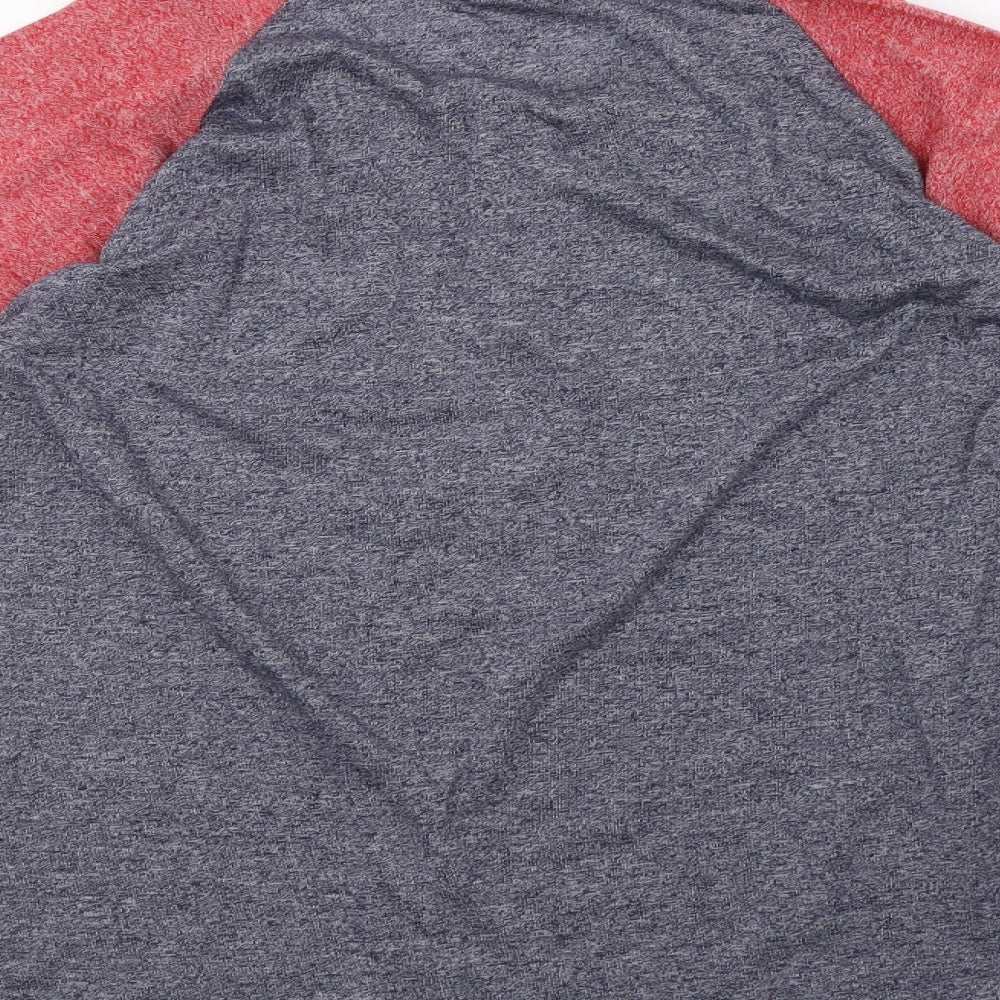 Mens UK Size L Hype Blue Pullover Sweatshirt