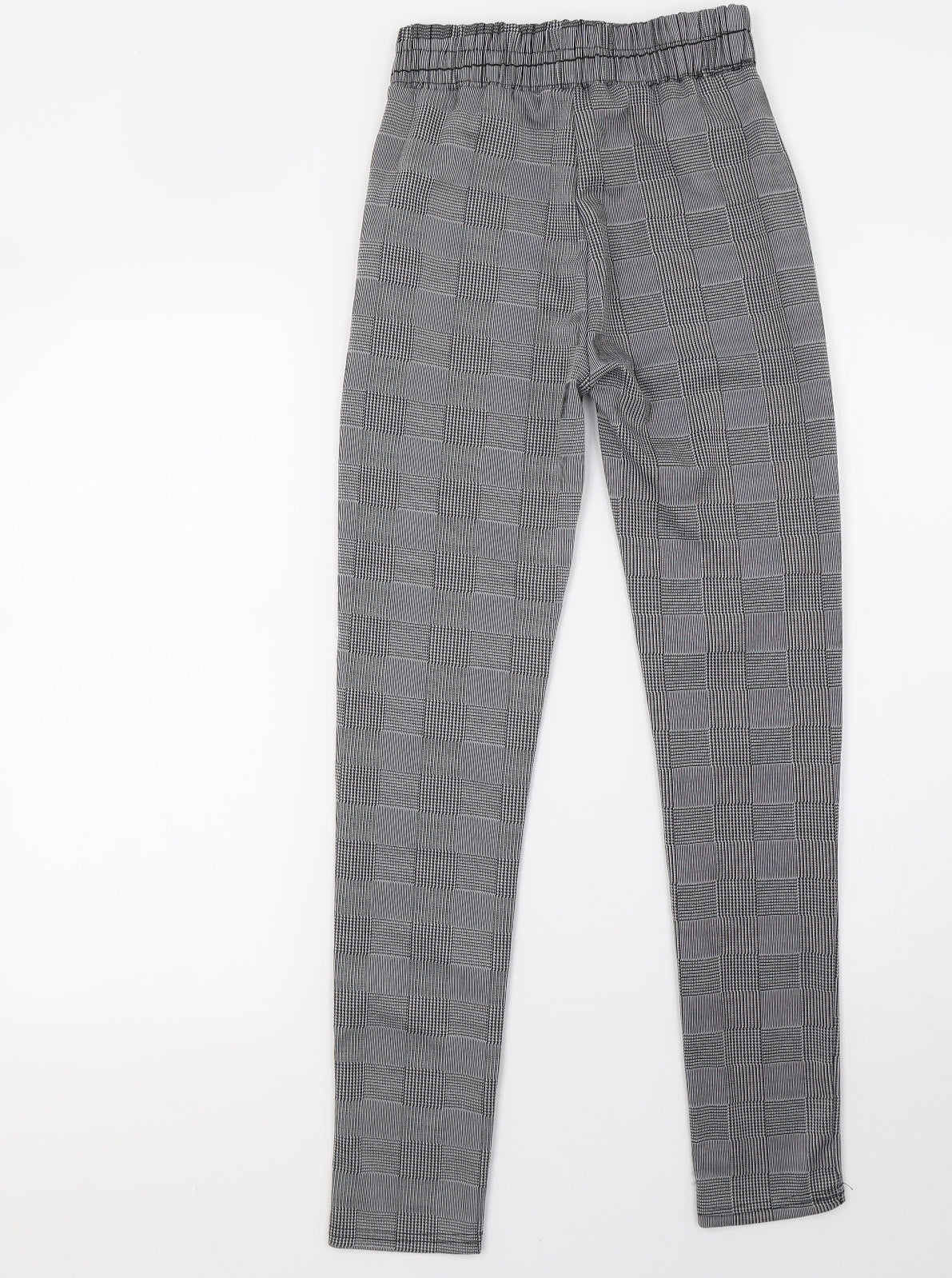 Womens UK Size S Preworn Regular Fit  White Trousers