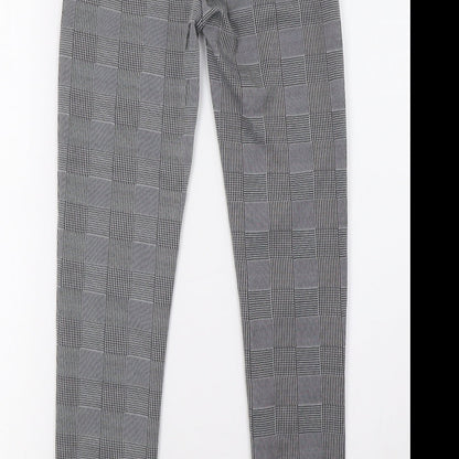 Womens UK Size S Preworn Regular Fit  White Trousers