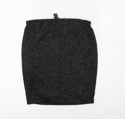 newlook Girls Black   A-Line Skirt Size 12-13 Years