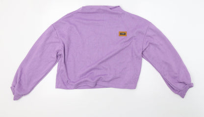 SheIn Womens Purple   Cape Sweatshirt Size L  - 42 chest