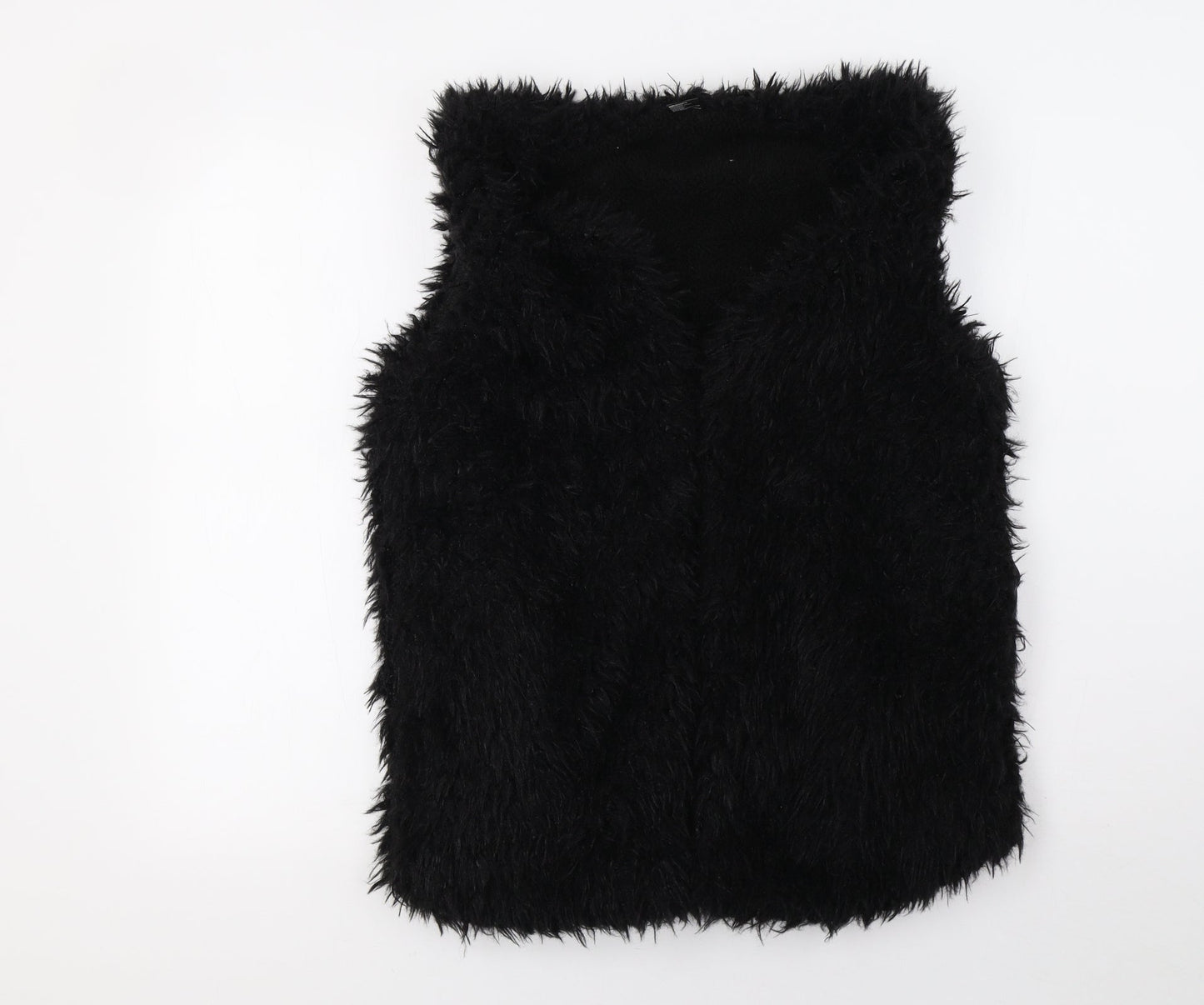 Womens UK Size 12 Preworn Black Gilet