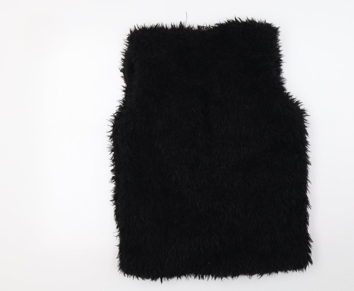 Womens UK Size 12 Preworn Black Gilet