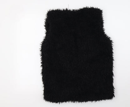 Womens UK Size 12 Preworn Black Gilet