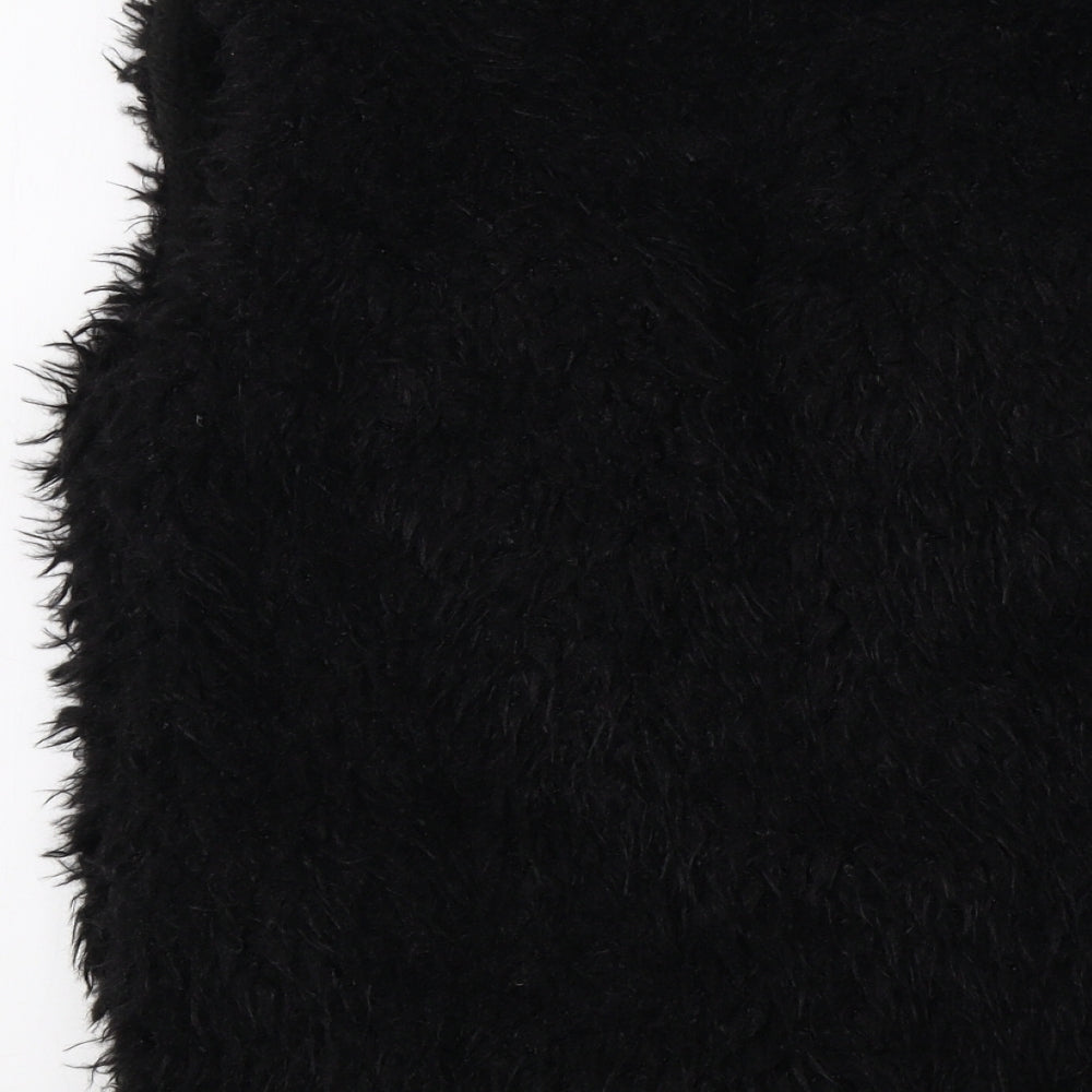 Womens UK Size 12 Preworn Black Gilet