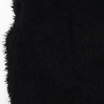 Womens UK Size 12 Preworn Black Gilet