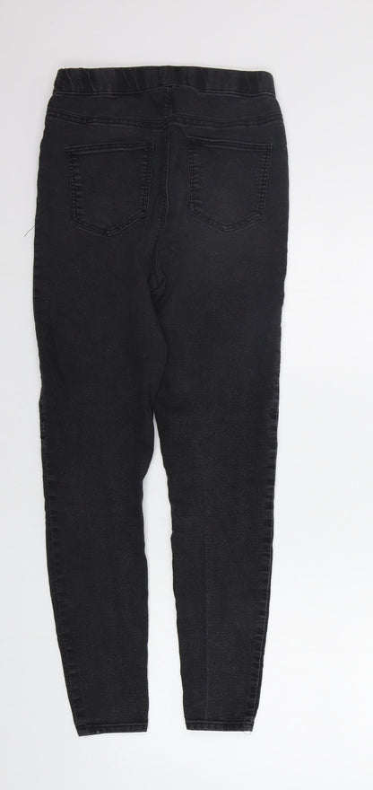 Womens UK Size 8 Papaya Regular Fit Straight Green Jeans