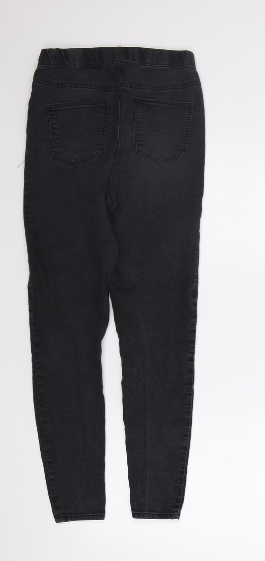 Womens UK Size 8 Papaya Regular Fit Straight Green Jeans